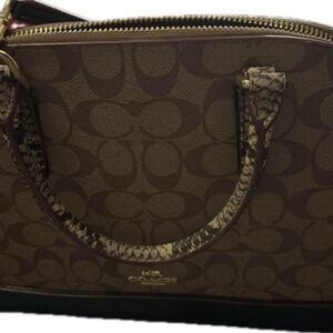 Coach-Sierra Satchel exotic print